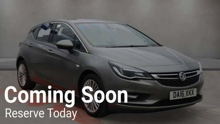 2016 Vauxhall Astra 1.4i Turbo Elite Nav Hatchback 5dr Petrol Manual Euro 6 (150 ps) HATCHBACK Pe...