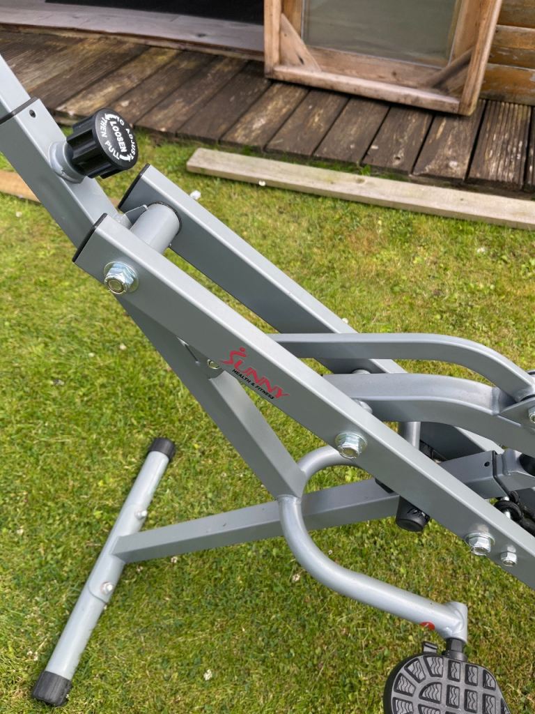 Sunny Grey Mini Stepper / Rowing Machine