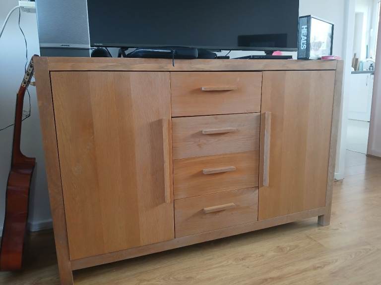 Sideboard/ OAK/ Heels/ handcrafted 