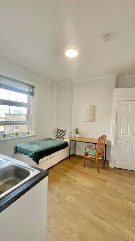 Spacious room with private kitchenette