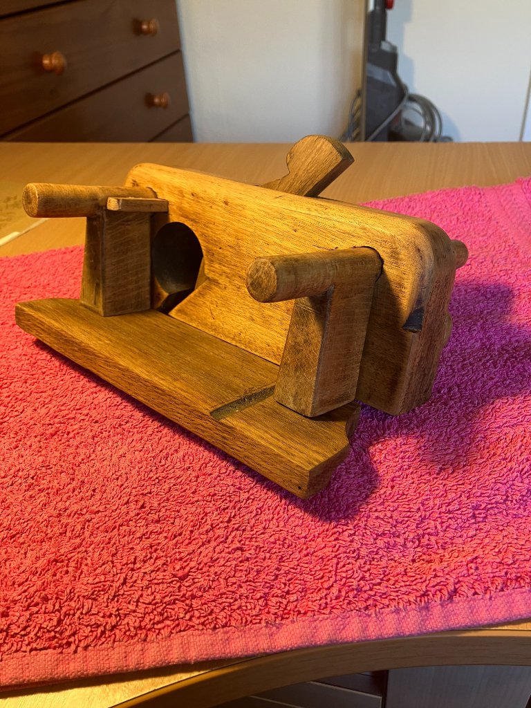 Vintage wooden Plough Plane.