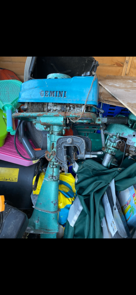 Gemini vintage Boat Engine