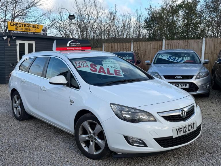 2012 Vauxhall Astra 1.7 CDTi 16V ecoFLEX SRi [130] 5dr [Start Stop] ESTATE DIESEL Manual
