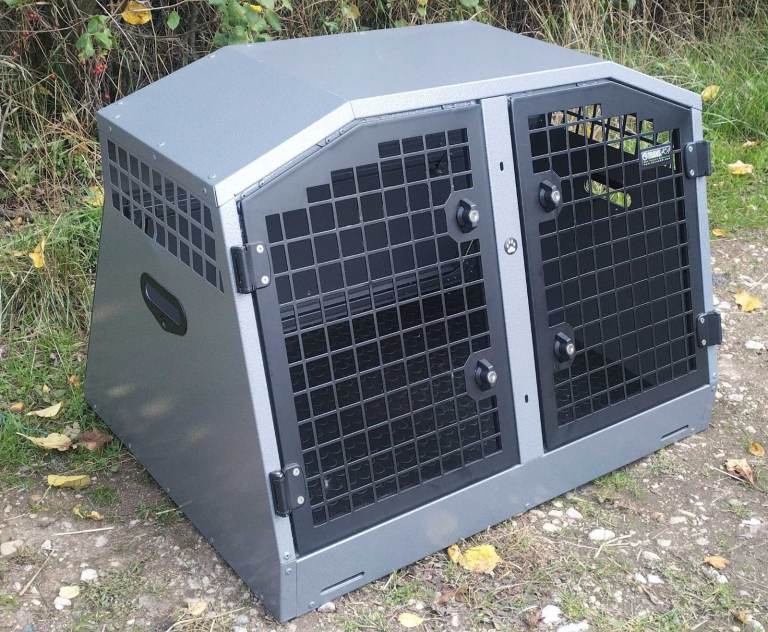 Trans K9 ( B25 ) Transport dog crate ( Lockable & Crash Tested ) TransK9
