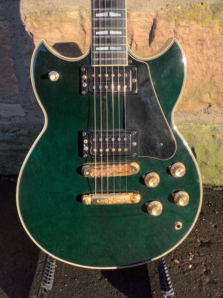 Rare Bottle Green 1984 Yamaha SG-2000s, Made in Japan