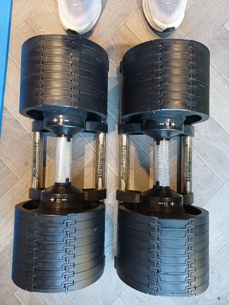 Dumbbells adjustable 32kg