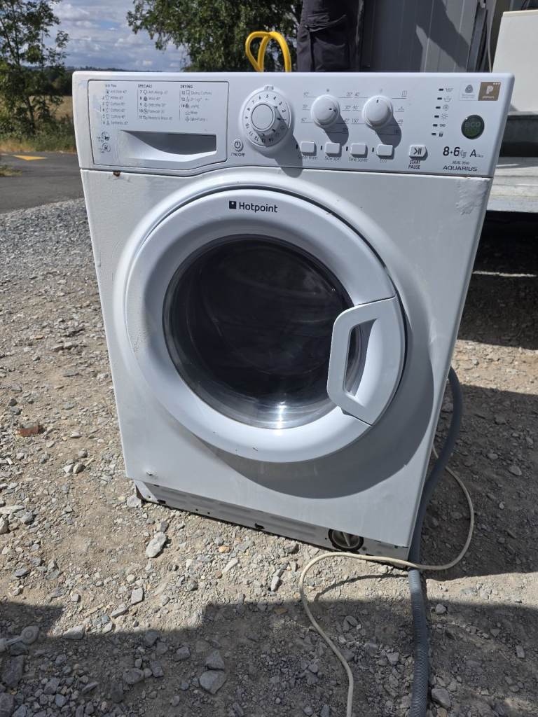 Hotpoint Washing Machine 8.6kg – Good Condition