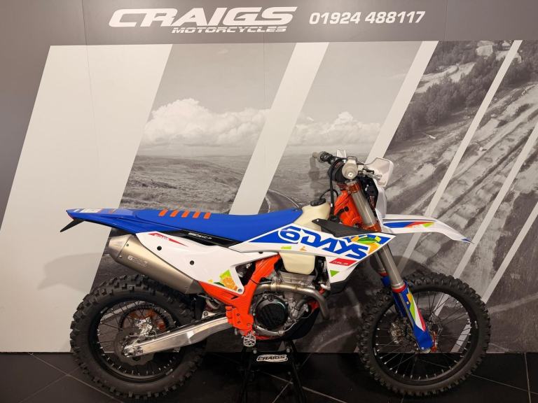 KTM 250 EXC F 6 DAYS 2026 NEW ENDURO BIKE AT CRAIG MOTORCYCLES