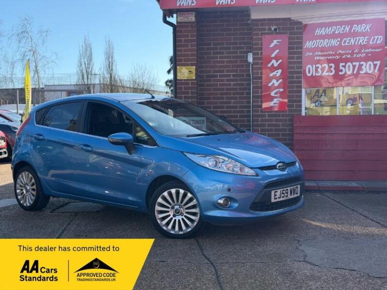 2009 Ford Fiesta 1.6 Titanium Hatchback 5dr Petrol Manual (139 g/km  118 bhp)