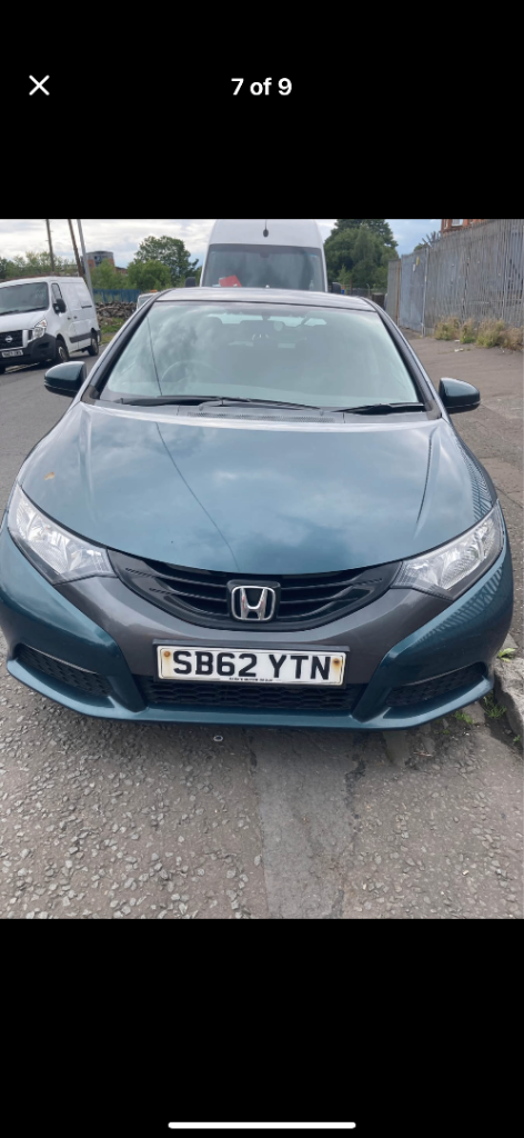 Honda, CIVIC, Hatchback, 2013, Manual, 1339 (cc), 5 doors