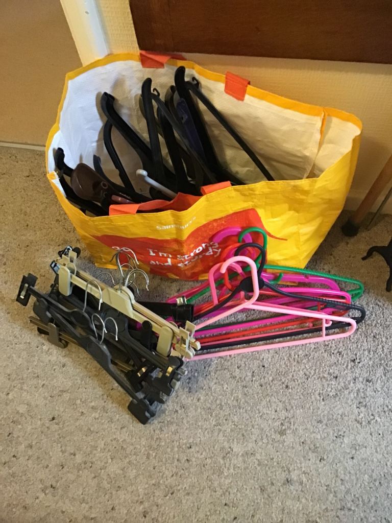 FREE. Mixed Clothes Hangers – Good Condition, Various Colours