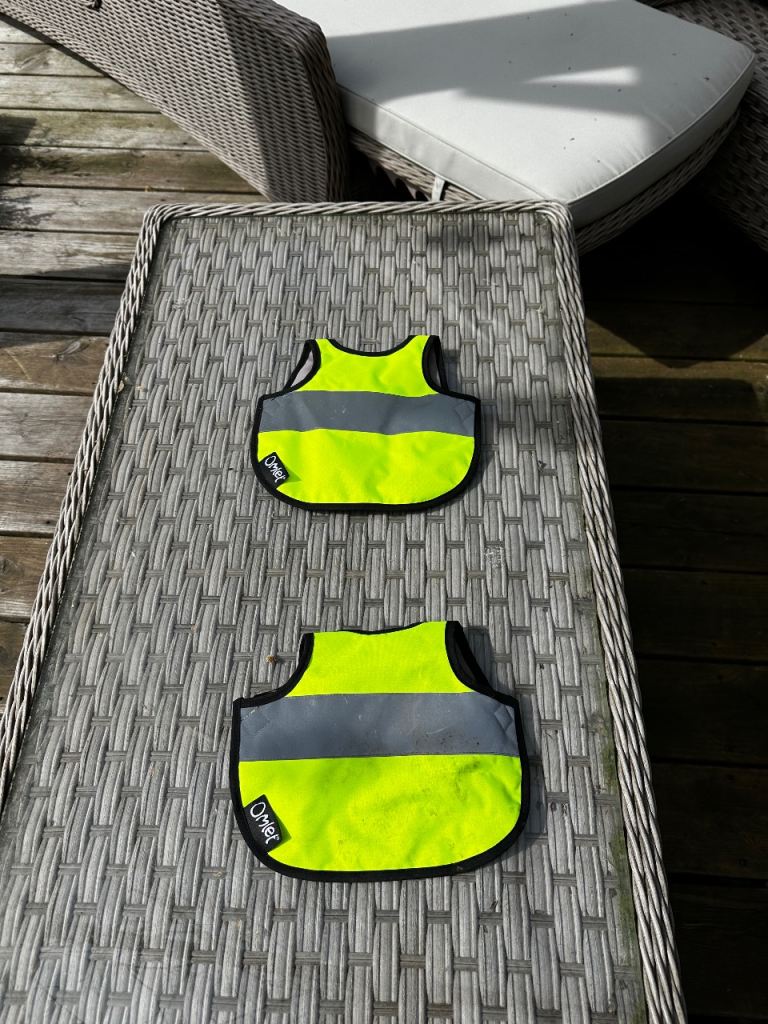 Omlet Yellow High-Vis Chicken Jacket