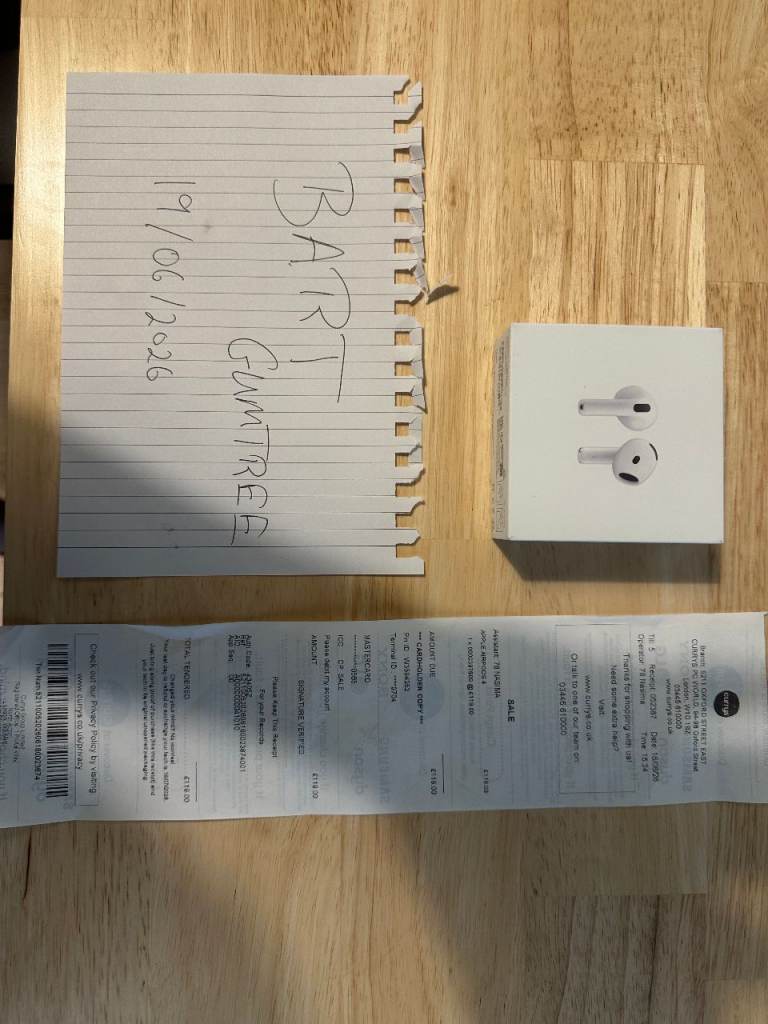 Brand New Airpod 4s (Sealed in Box -- £119 MSRP)