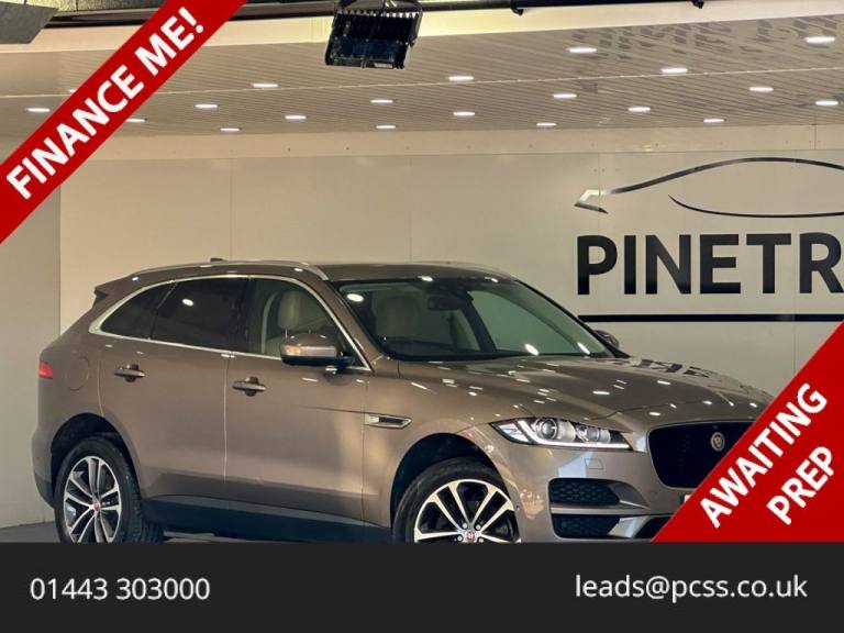 2017 Jaguar F-Pace 2.0 D180 Portfolio SUV 5dr Diesel Manual AWD Euro 6 (s/s) (180 ps) Diesel Manual