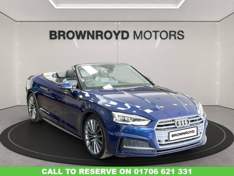 2017 Audi A5 Cabriolet 2.0 TDI S line Convertible 2dr Diesel S Tronic Euro 6 (s/s) (190 ps) Conve...