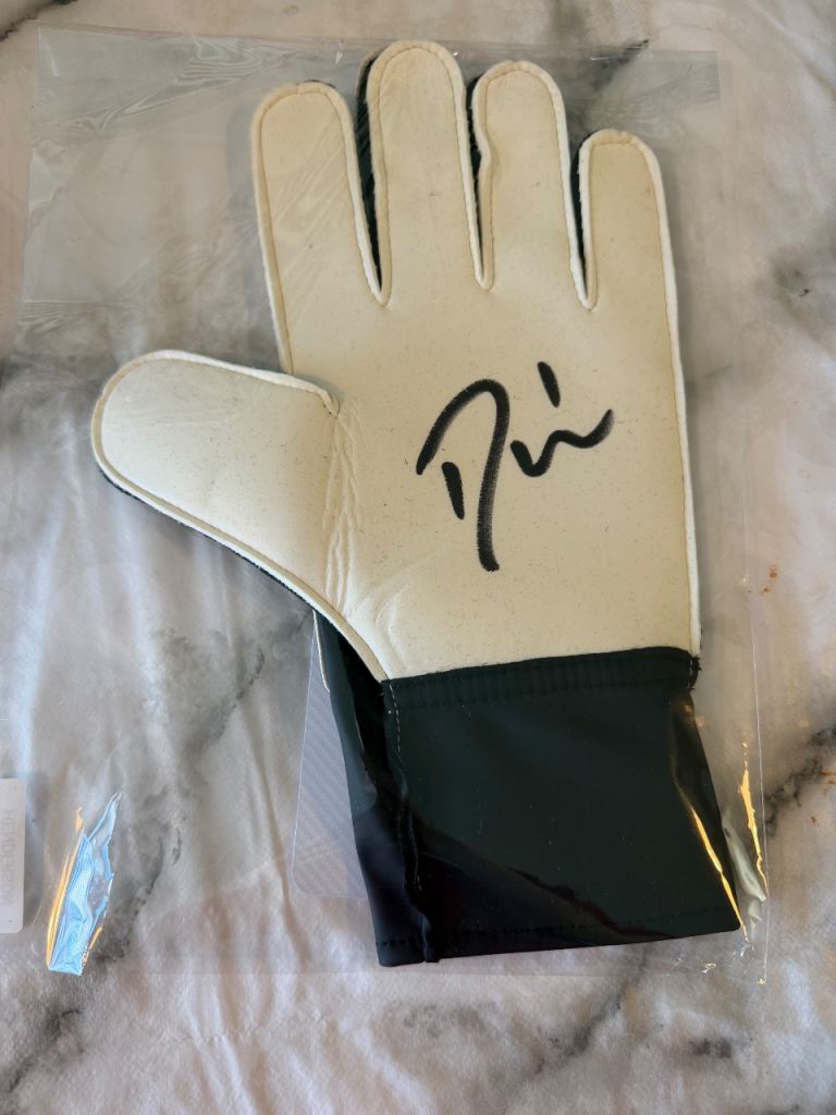 Signed memorabilia 
