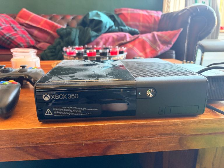 Xbox 360 Console Bundle with 26 Games and Controllers