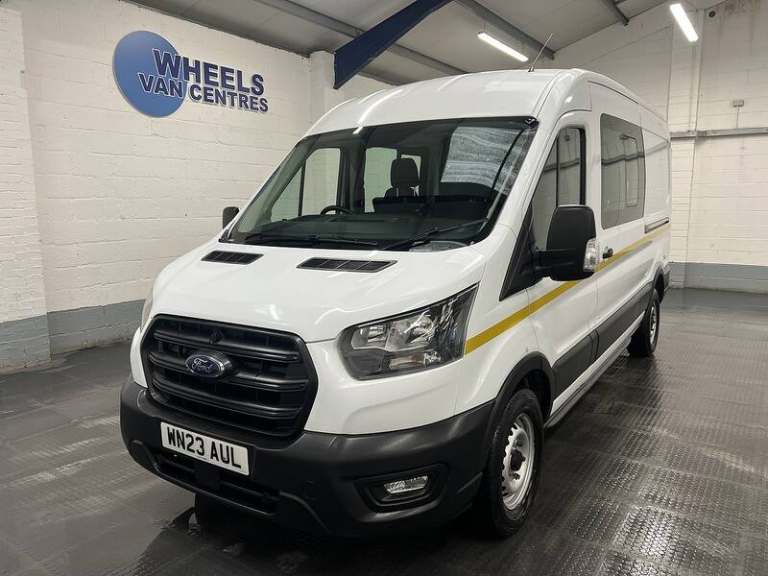 2023 Ford Transit 2.0 350 EcoBlue Leader Crew Van Double Cab 6dr Diesel Manual FWD L3 H2 Euro Wel...