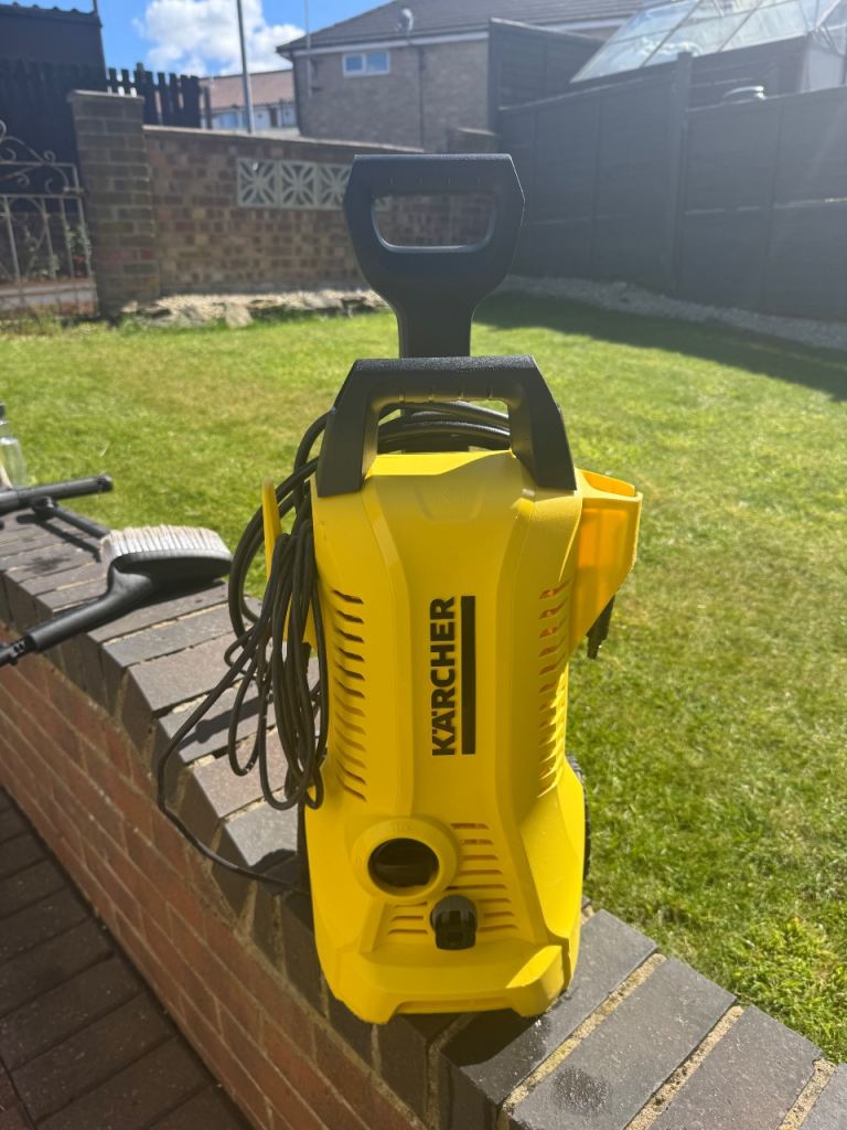 Karcher K2 Pressure Washer – Yellow, Good Condition