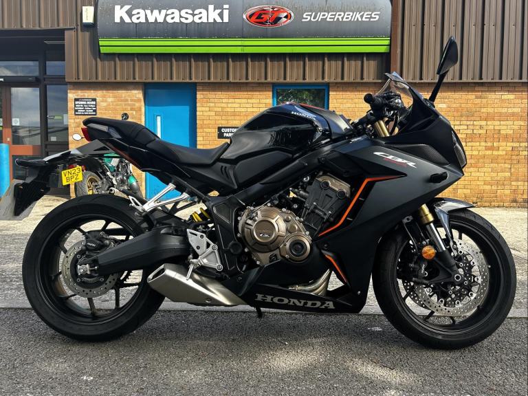 2023 Honda CBR 650R Black Low Mileage Sports Motorcycle