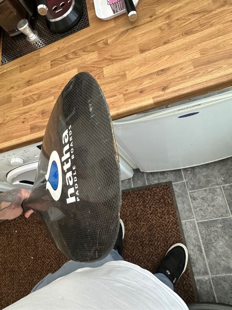 Carbon paddle paddle board