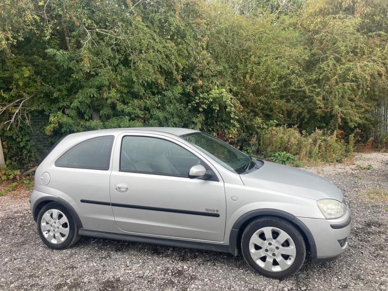 VAUXHALL CORSA 1.2 SXI+ 56 REG SILVER 3 DOOR GENUINE 84893 MOT JANUARY 12TH 2027 LOW INSURANCE