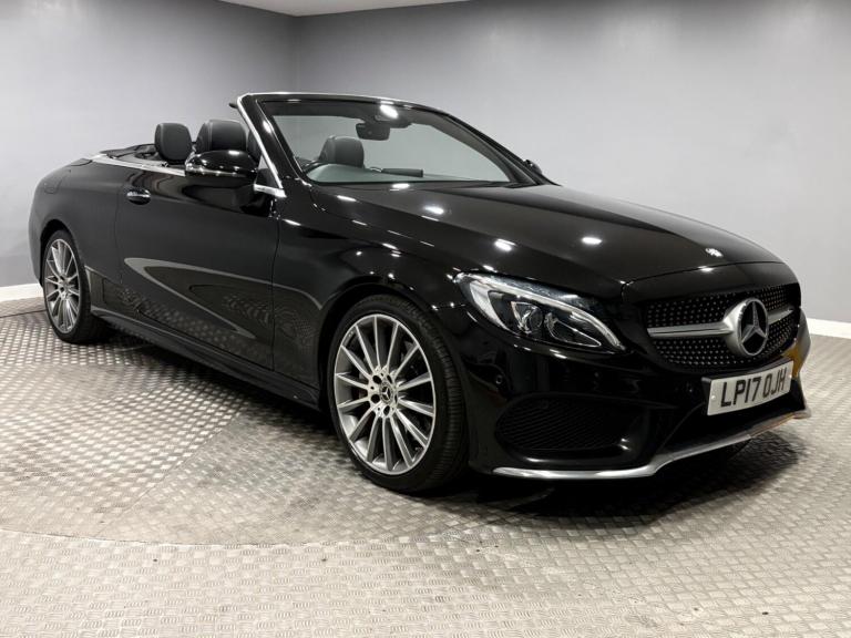 2017 Mercedes-Benz C Class 2.1 C250d AMG Line (Premium Plus) Cabriolet G-Tronic+ Euro 6 (s/s) 2dr...