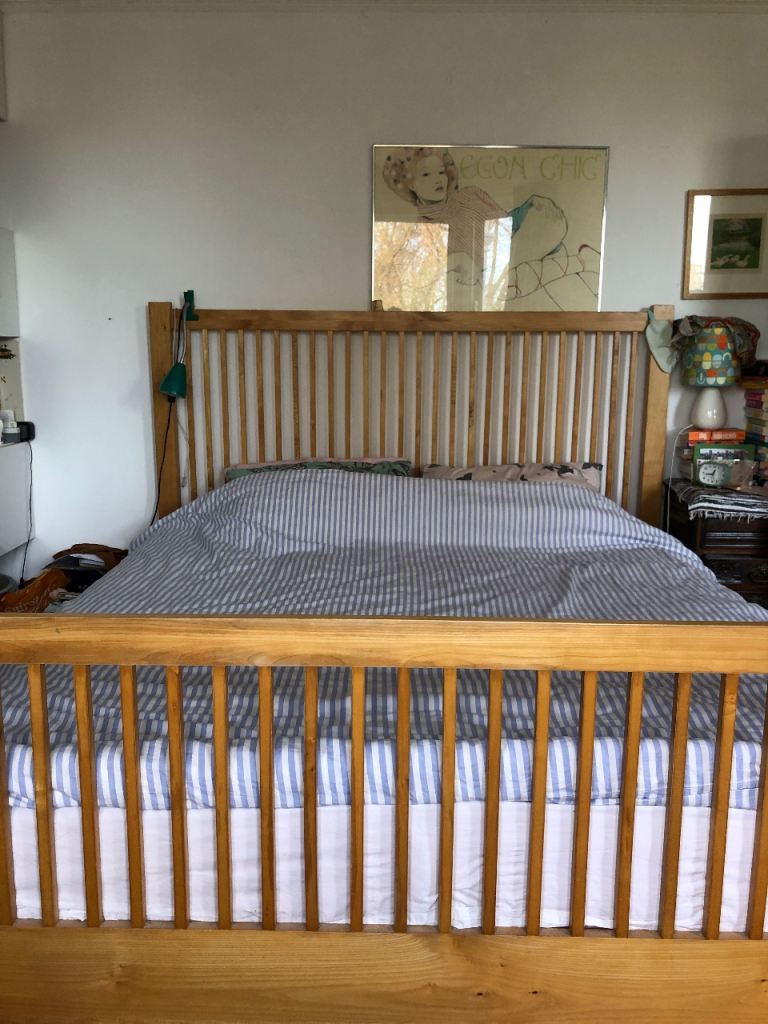 Wooden Super King Bed frame 