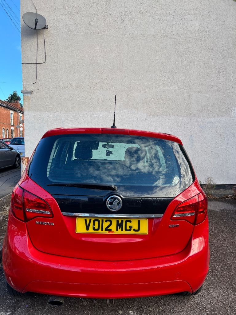 Vauxhall, MERIVA, MPV, 2012, Manual, 1686 (cc), 5 doors