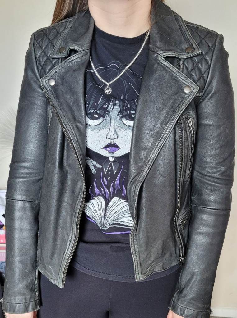 Price reduced! ALLSAINTS Women's Cargo Leather Biker Jacket - Size 8