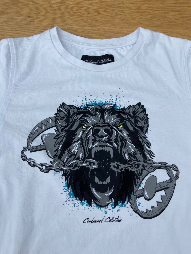 Boys T-Shirts,  4 for £25, size medium,  from Footasylum . 