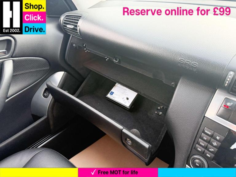 2006 Mercedes-Benz C Class 1.8 C180 Kompressor Avantgarde SE Saloon 4dr Petrol Automatic (193 g/k...