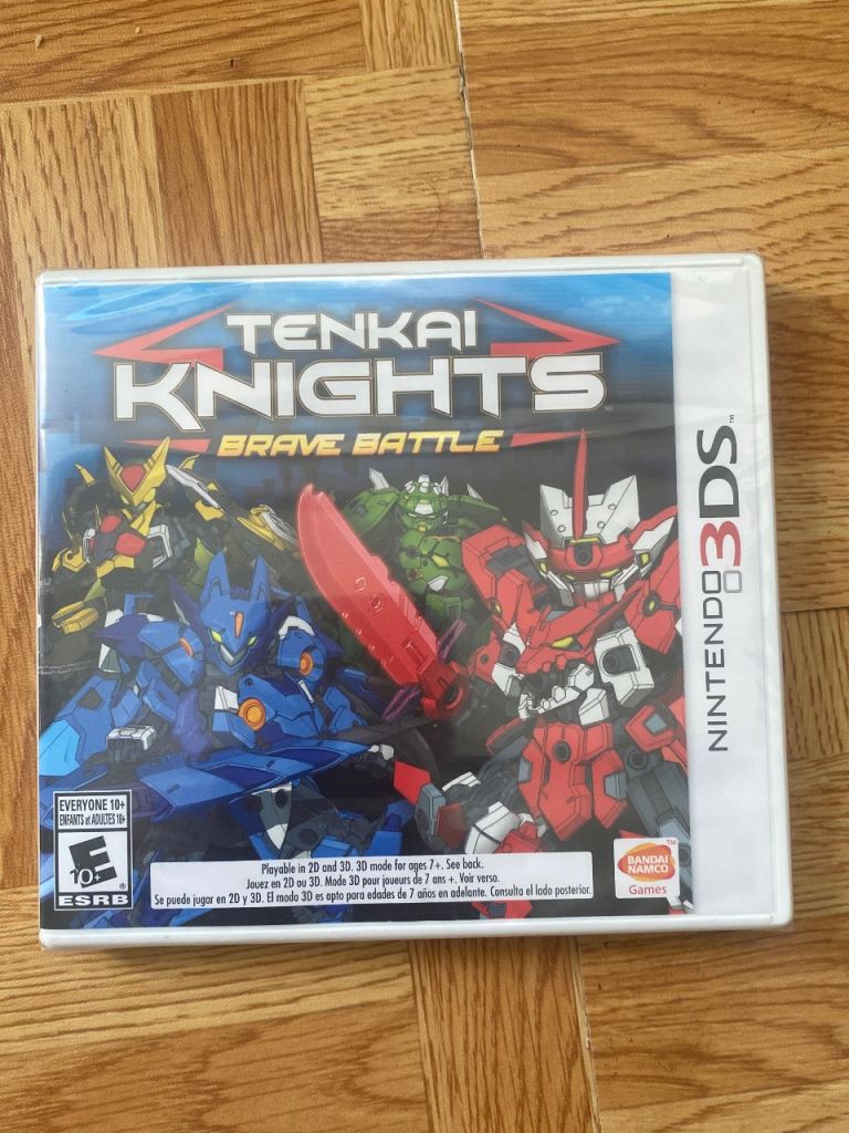 Nintendo 3Ds , tenkai knights brave battle . 