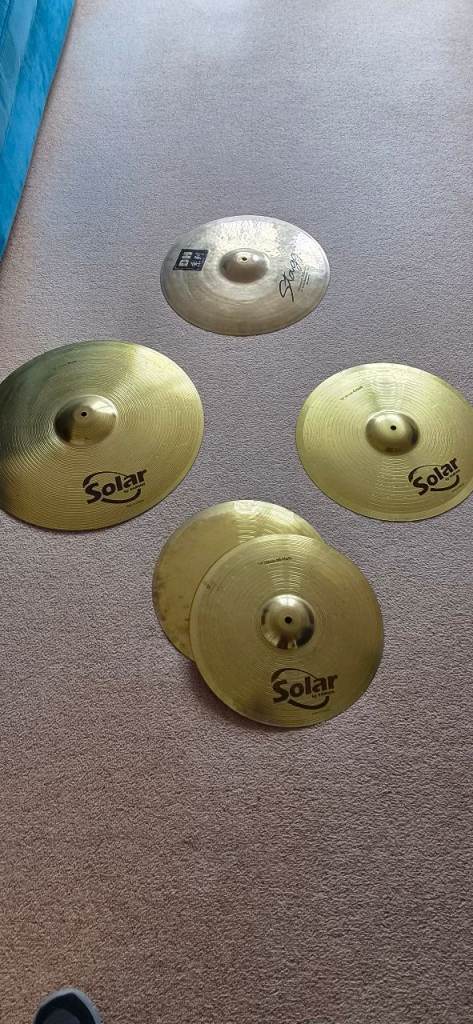 Various cymbals
