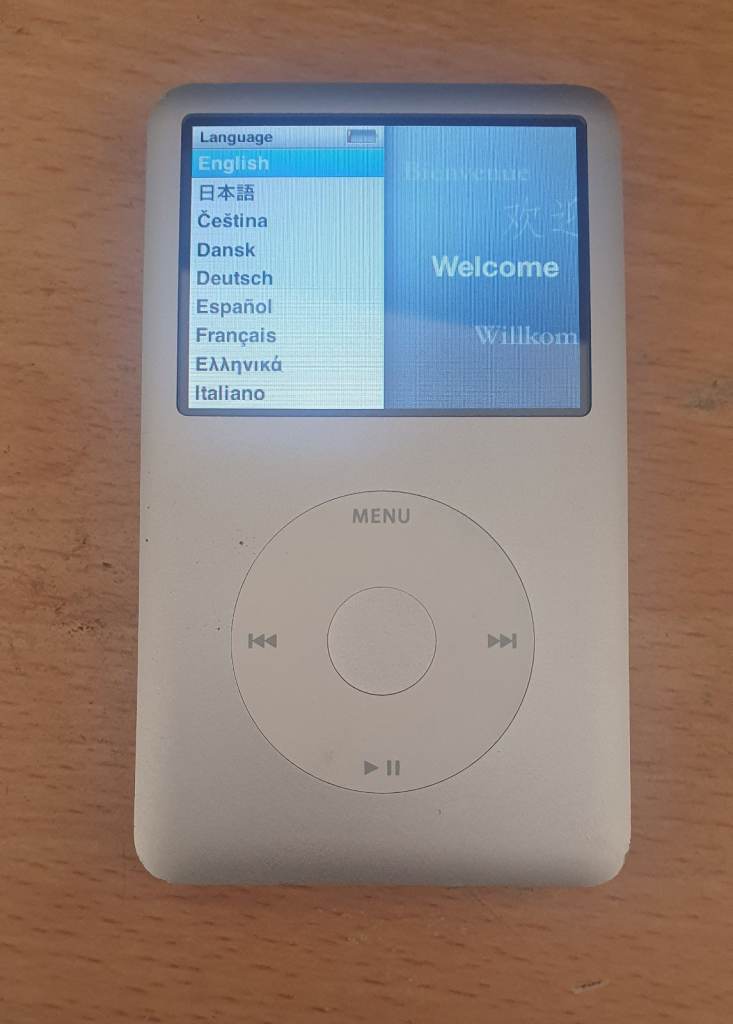 Apple iPod Classic 6th Gen 80GB Silver - Good Condition