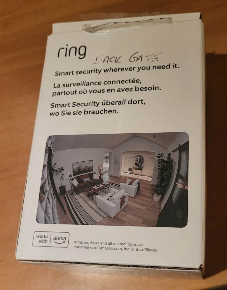 Ring Stick up Cam - quantity of 3