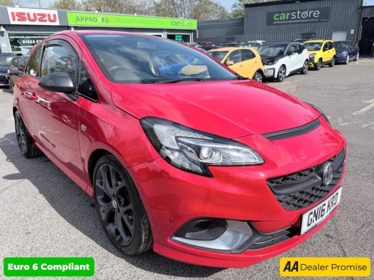 2016 Vauxhall Corsa Red 1.6 VXR, 41,600 miles, ULEZ compliant,  6-Speed manual, Recaro seats, 1 H...