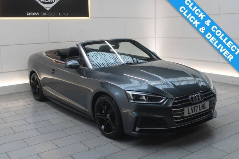 2017 Audi A5 Cabriolet 3.0 TDI V6 S line Convertible 2dr Diesel S Tronic quattro Euro 6 (stop/sta...
