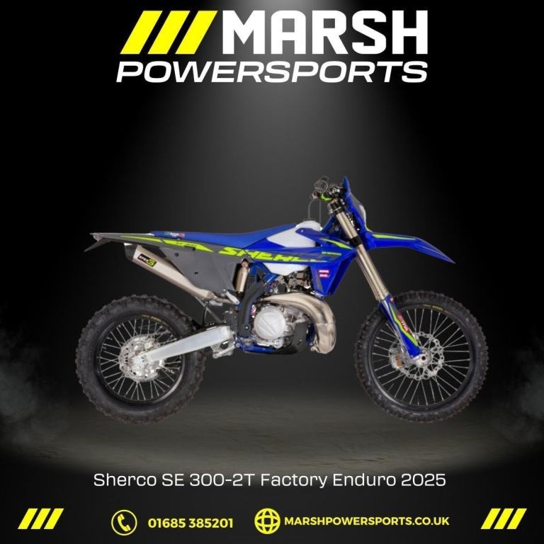 250 SE Factory 2T 2025 Model - Sherco Main Dealer - NOW REDUCED! 500 OFF!