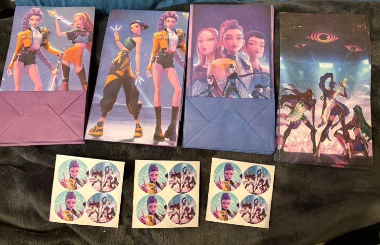 Kpop Demon Hunters Party Bags