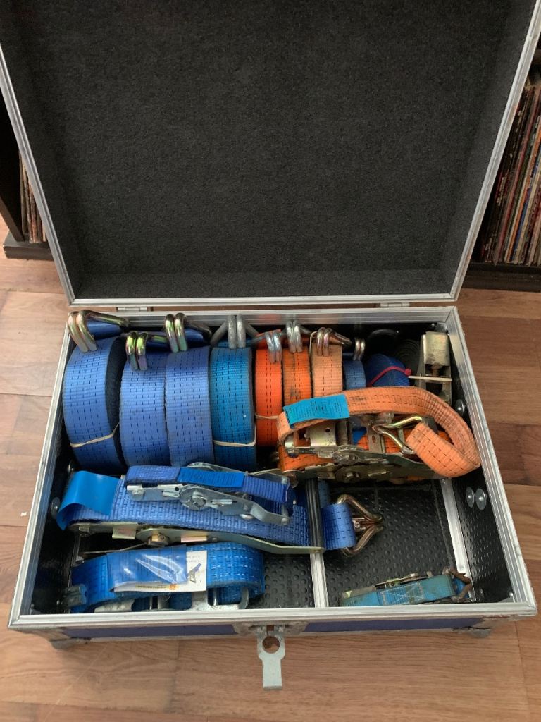 Cargo straps and ratchets