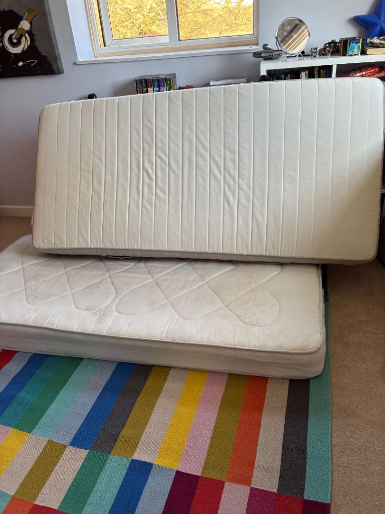 Two single mattress 