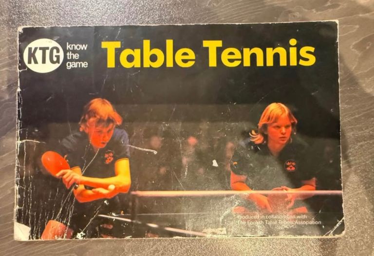 Know The Game Table Tennis 10th Edition 1991.