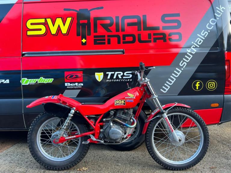 Honda Seeley 200cc Classic Twinshock Trials Bike - Rare Iconic Collector's MX