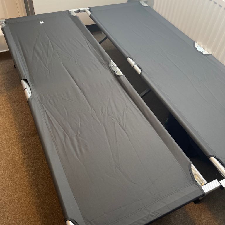 Hi Gear Slumber Folding Camping Bed x2 beds