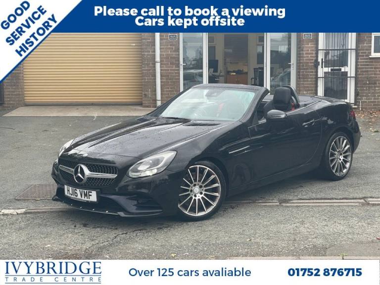 2016 16 MERCEDES-BENZ SLC 2.1 SLC250D AMG LINE CONVERTIBLE 2DR DIESEL G-TRONIC E