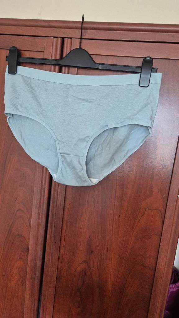 Light Blue Cotton Underwear - New
