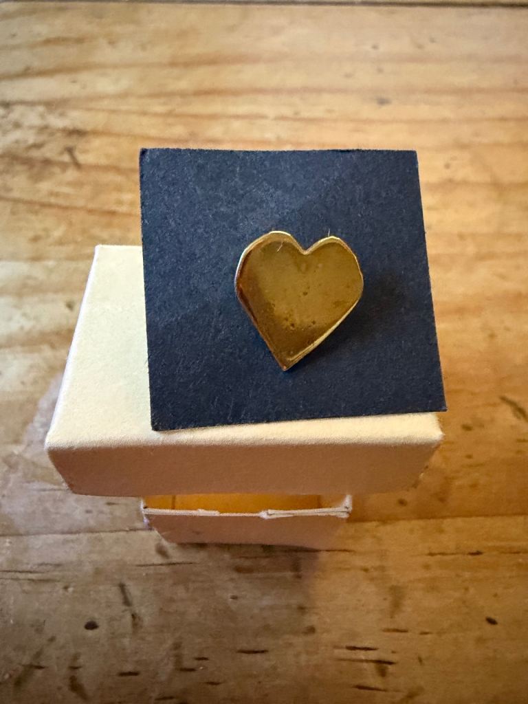 Gold Heart Badge