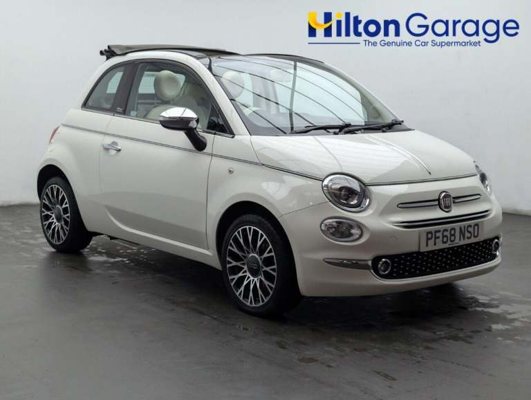 2018 Fiat 500C 1.2 Collezione Convertible 2dr Petrol Manual Euro 6 (s/s) (69 bhp) R PARKIN CONVER...