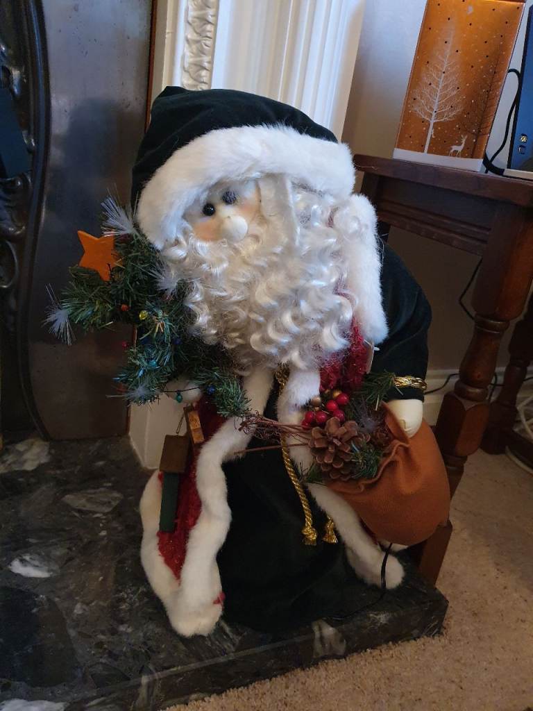 Christmas Fibre optic Santa 